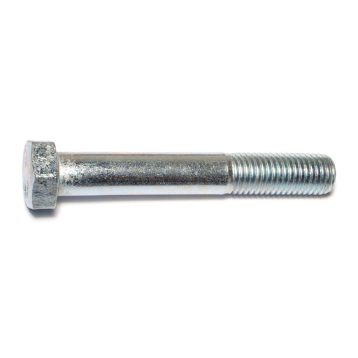 3/4"-10 x 5" Zinc Plated Grade 5 Steel Coarse Thread Hex Cap Screws