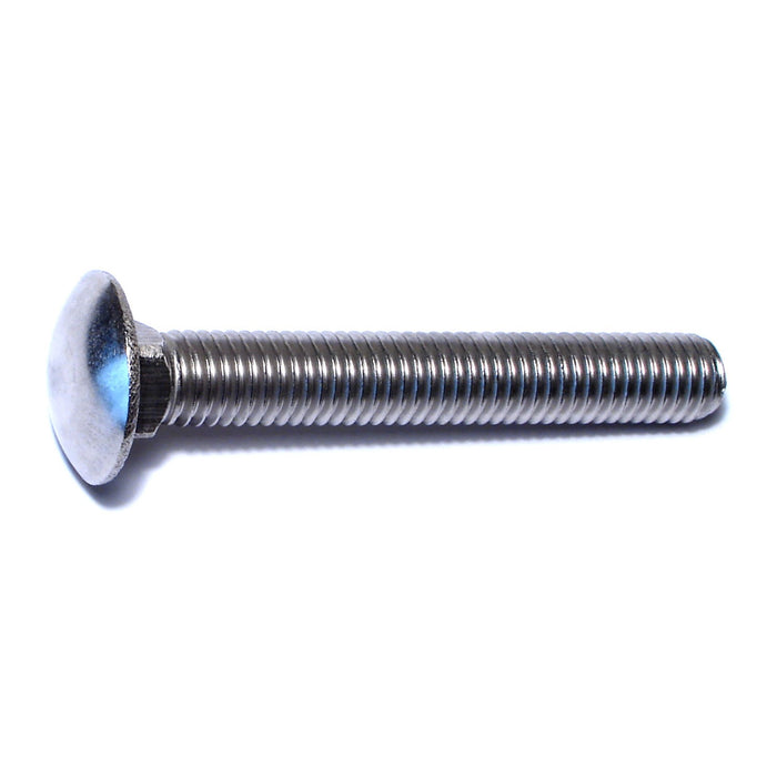 1/2"-13 x 3-1/2" 18-8 Stainless Steel Coarse Thread Carriage Bolts