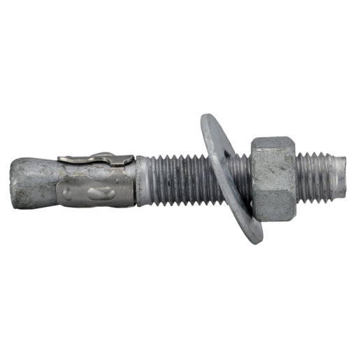 3/4" x 4-3/4" Hot Dip Galvanized Steel Wedge Anchor Bolts