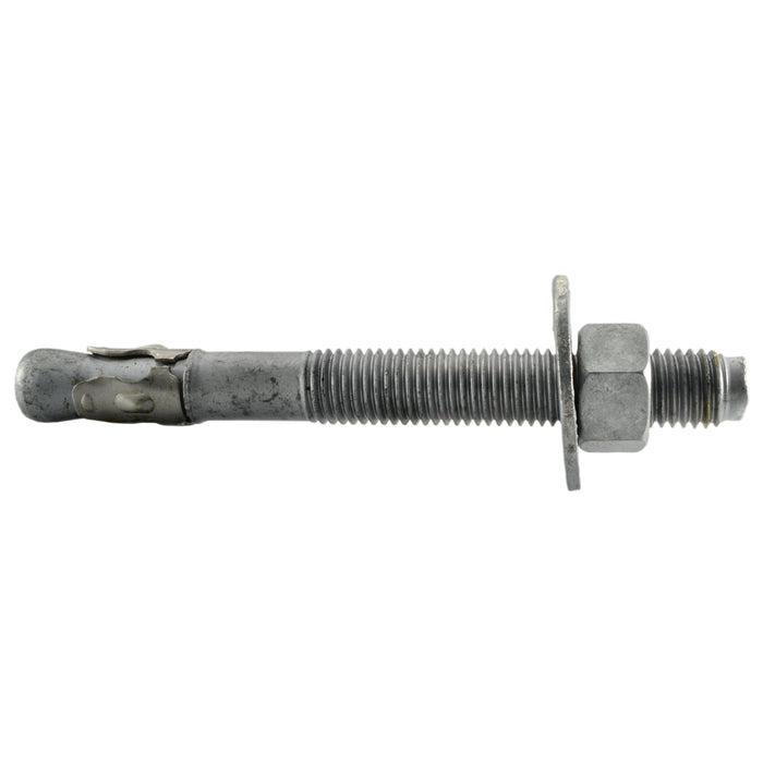 3/4" x 7" Hot Dip Galvanized Steel Wedge Anchor Bolts