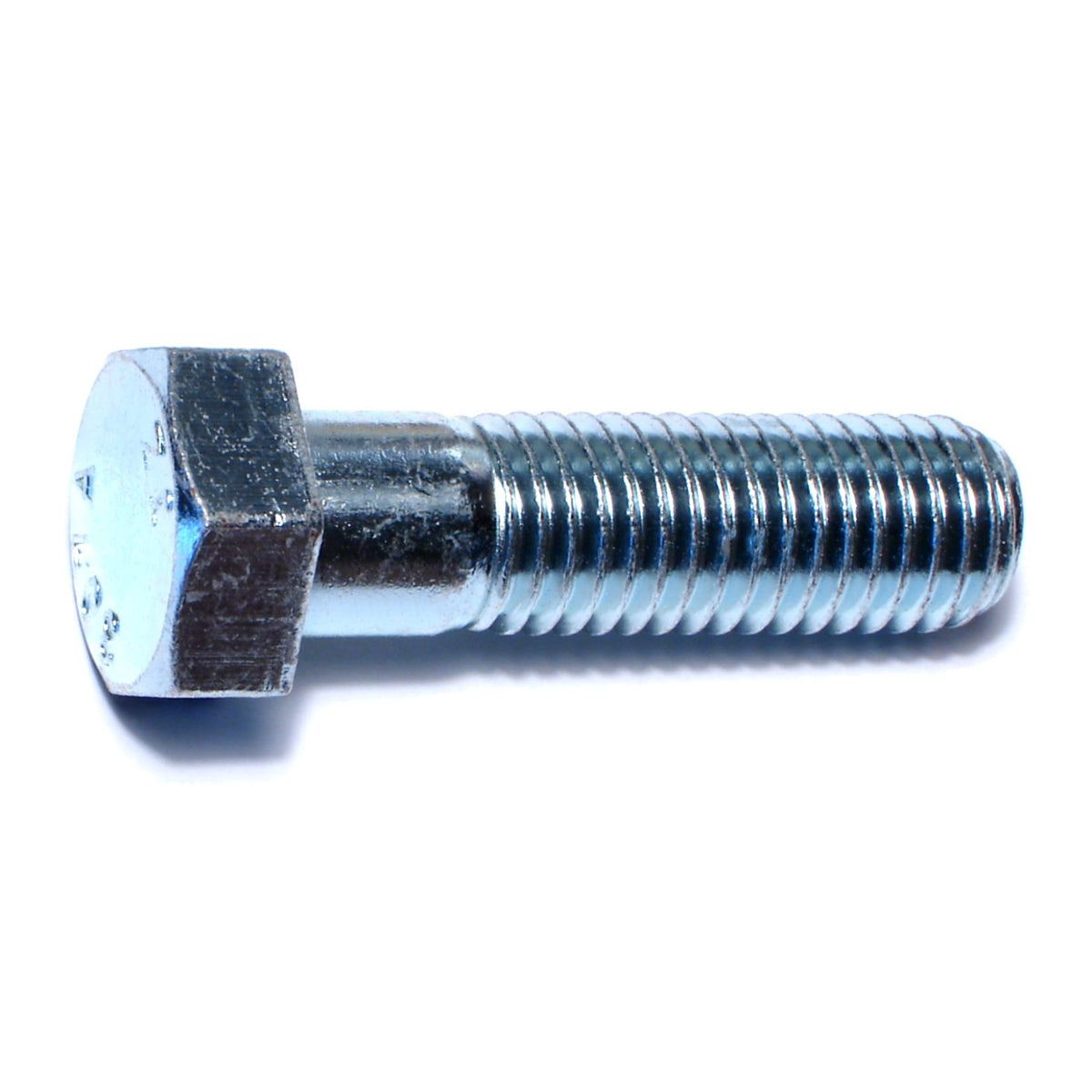 5/8"-11 x 2-1/4" Zinc Plated Grade 2 / A307 Steel Coarse Thread Hex Bolts