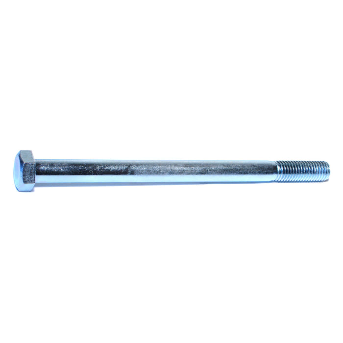 5/8"-11 x 9" Zinc Plated Grade 2 / A307 Steel Coarse Thread Hex Bolts