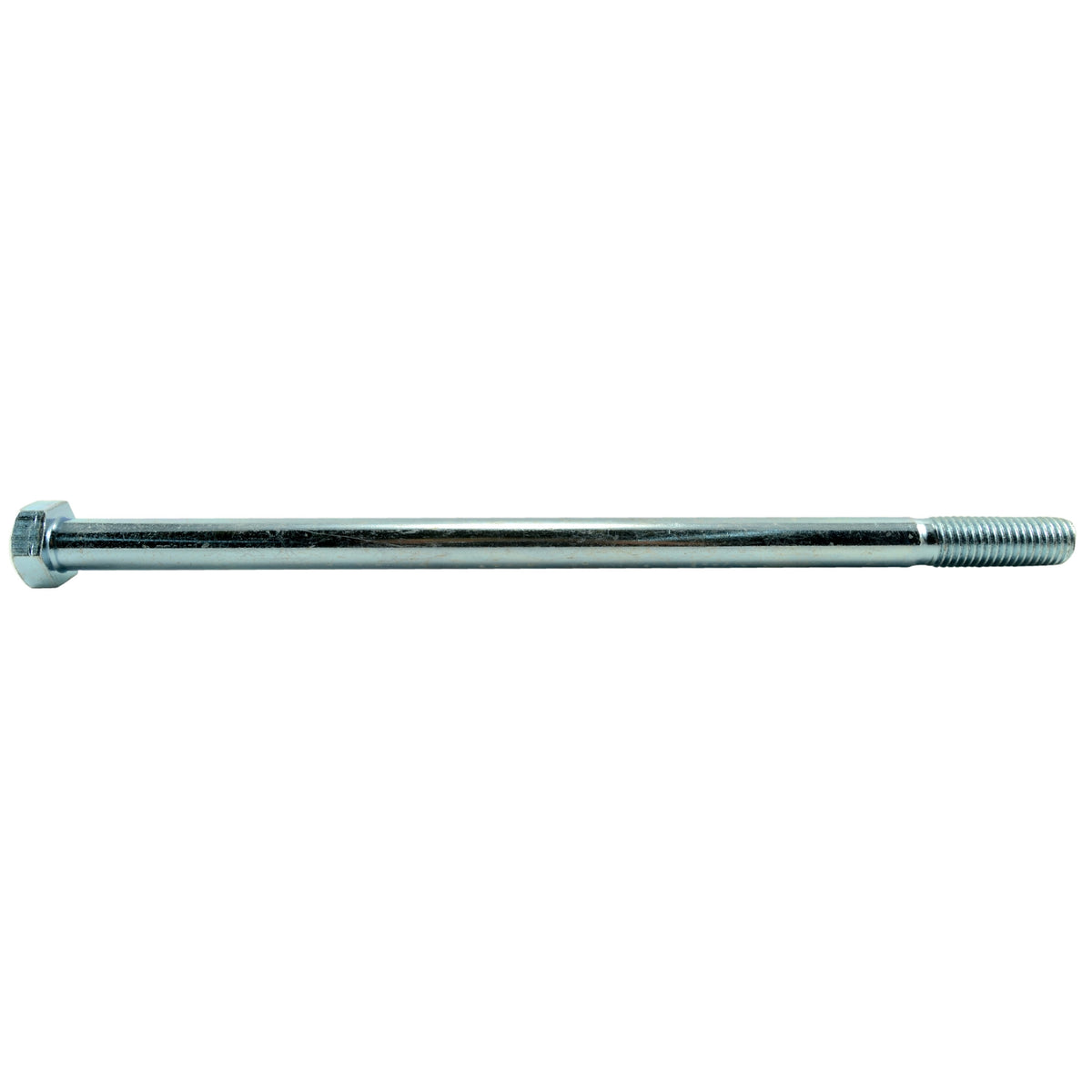 5/8"-11 x 12" Zinc Plated Grade 2 / A307 Steel Coarse Thread Hex Bolts