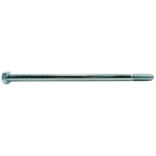 5/8"-11 x 12" Zinc Plated Grade 2 / A307 Steel Coarse Thread Hex Bolts