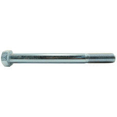 1"-8 x 10" Zinc Plated Grade 2 / A307 Steel Coarse Thread Hex Bolts