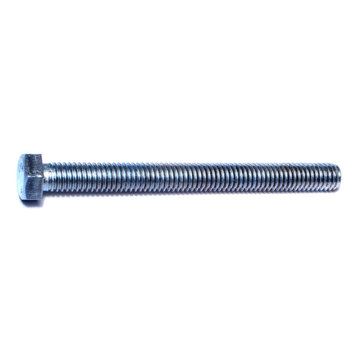 3/8"-16 x 4" Zinc Plated Steel Coarse Full Thread Hex Head Tap Bolts