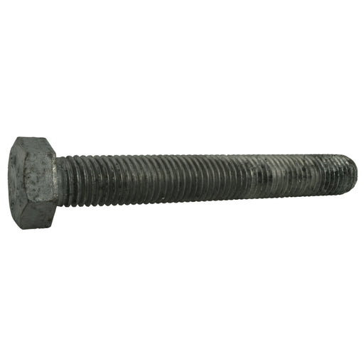 3/4"-10 x 5-1/2" Hot Dip Galvanized Steel Coarse Thread Hex Cap Screws