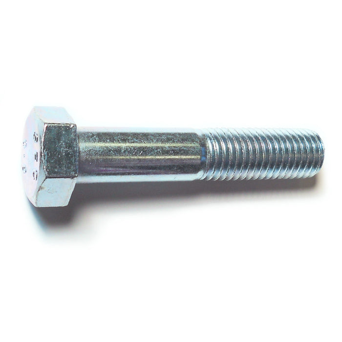 18mm-2.5 x 90mm Zinc Plated Class 8.8 Steel Coarse Thread Hex Cap Screws