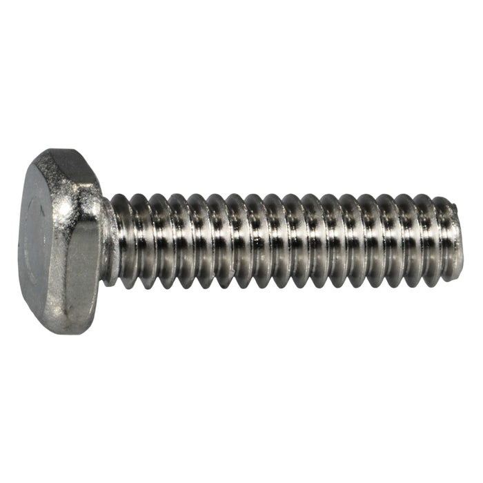 1/4"-20 x 1" 18-8 Stainless Steel Coarse Thread Square Head Track Bolts