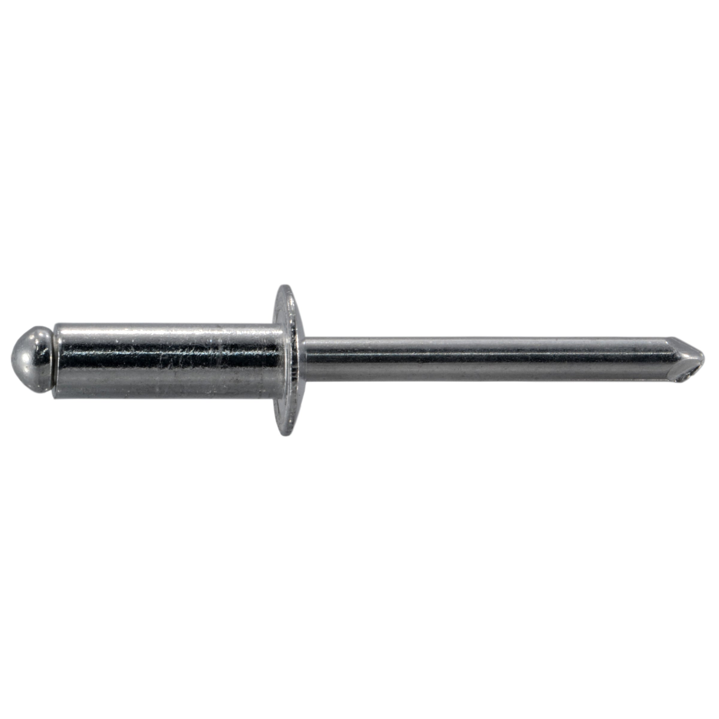 1/4" x 3/8" x 1/2" Aluminum Dome Head Blind Pop Rivets
