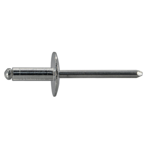 3/16" x 1/4" x 3/8" Aluminum Large Flange Head Pop Rivets