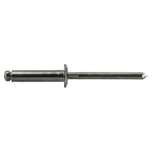3/16" - 1/2" x 5/8" 18-8 Stainless Steel Dome Head Blind Pop Rivets