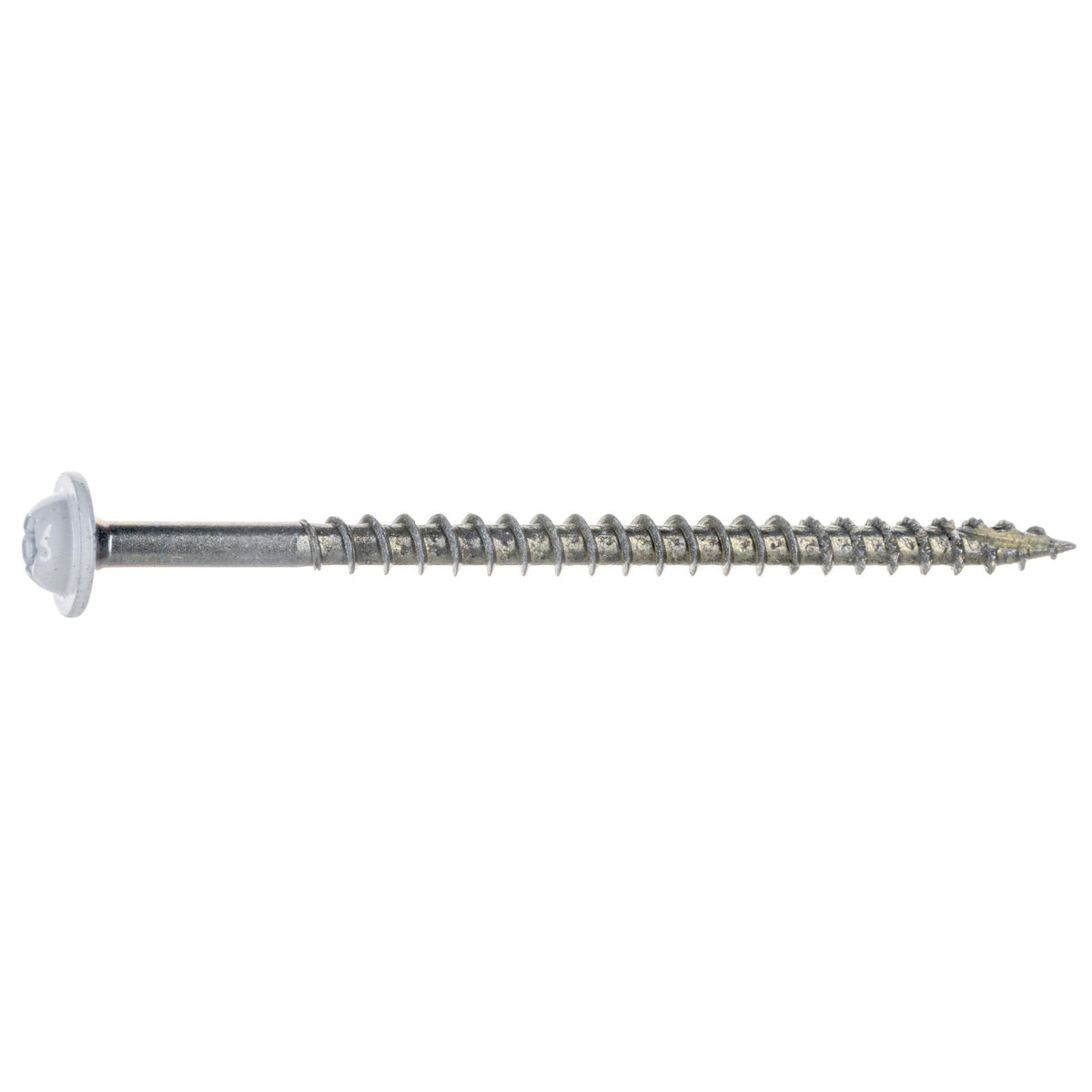 9 x 3" Star Drive White Cabinet Saberdrive Screws 1 lb. Tub (75 pcs.)