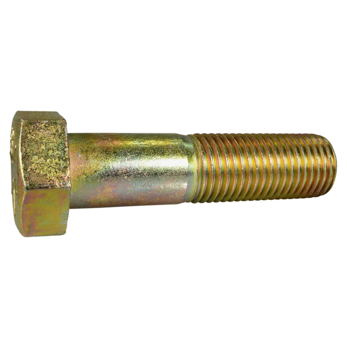 1-1/2"-6 x 6" Zinc Plated Grade 8 Steel Coarse Thread Hex Cap Screws
