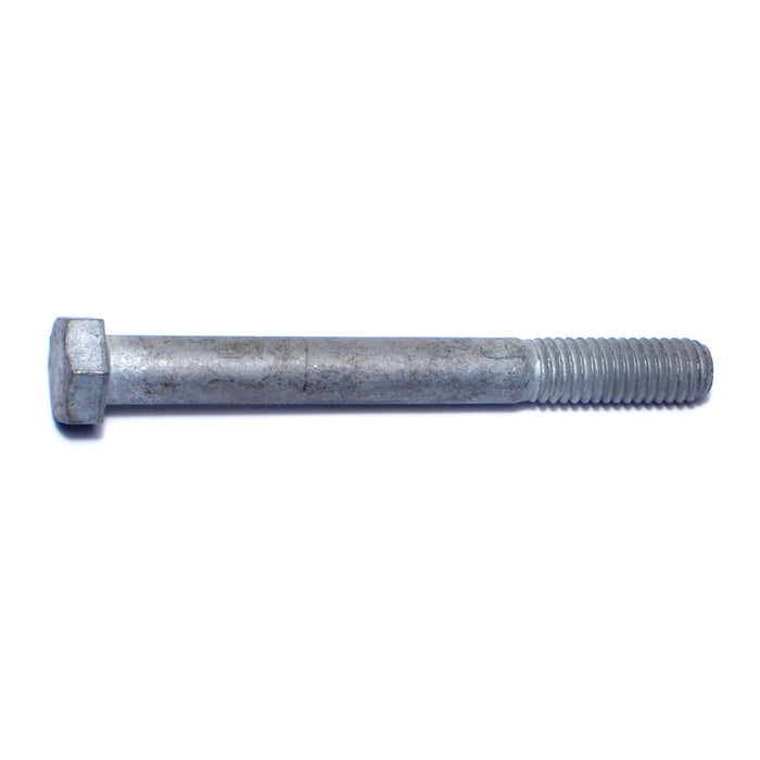 3/8"-16 x 3-1/2" Hot Dip Galvanized Steel Coarse Thread Hex Cap Screws