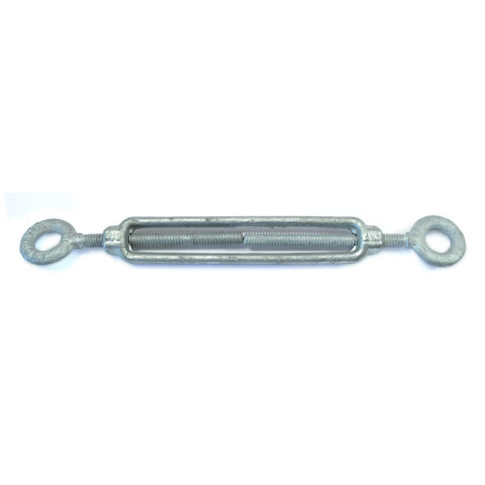 1/4" x 4" Galvanized Steel Eye-Eye Turnbuckle