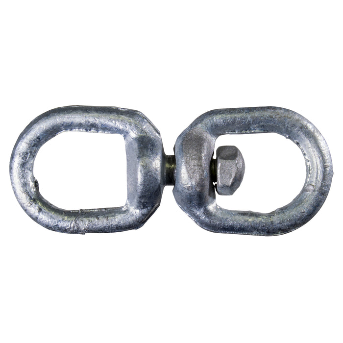 3/16" Hot Dip Galvanized Steel Eye-Eye Swivels