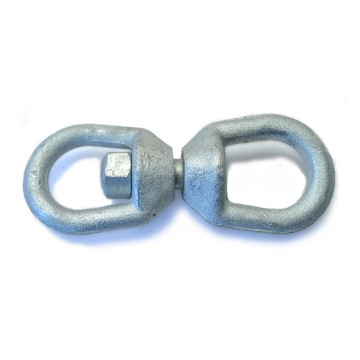 3/8" Galvanized Steel Eye & Eye Swivels