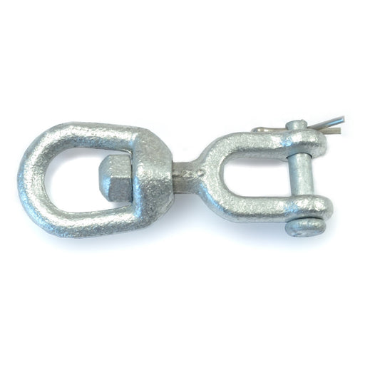 1/4" Galvanized Steel Jaw & Eye Swivels