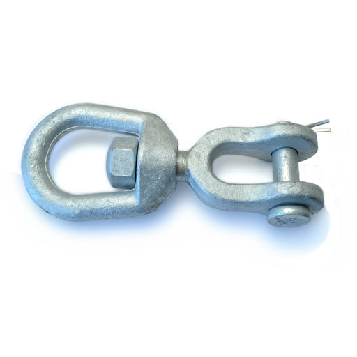 5/8" Galvanized Steel Jaw & Eye Swivels