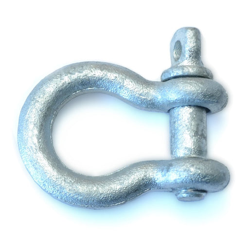 5/16" Galvanized Steel Screw Pin Anchor Shackle