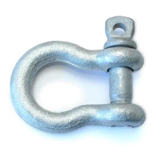 3/8" Galvanized Steel Screw Pin Anchor Shackle