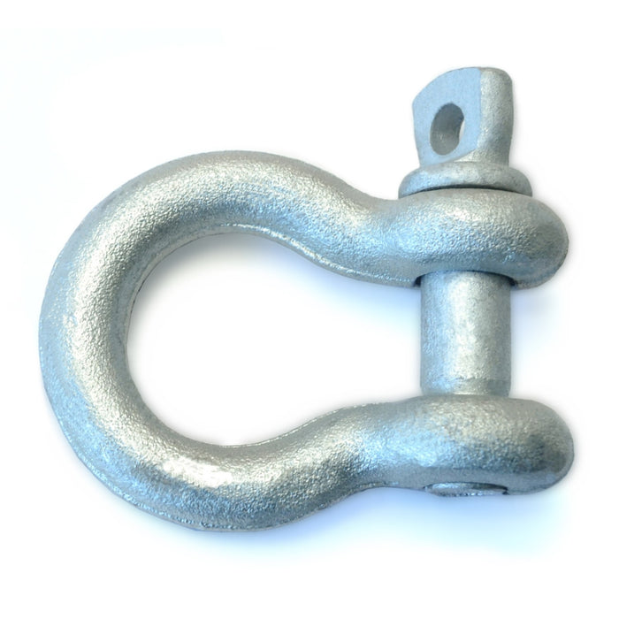 7/16" Galvanized Steel Screw Pin Anchor Shackle