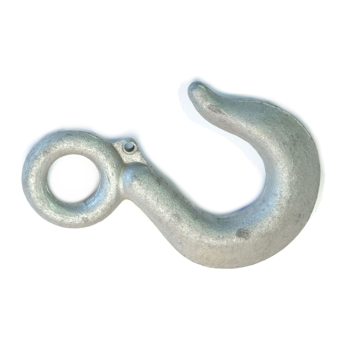 3/4 Ton Zinc Plated Steel Slip Hooks with Eyes