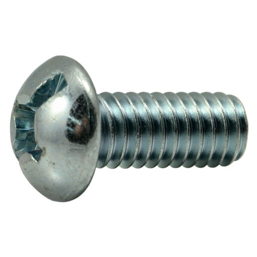 5/16"-18 x 3/4" Zinc Plated Steel Coarse Thread Combo Round Head Machine Screws