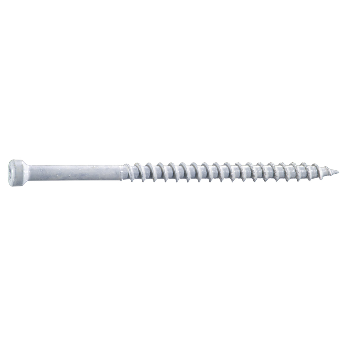 #9 x 3" White Painted 304 Stainless Steel Star Drive Trim Head Saberdrive Deck Screws