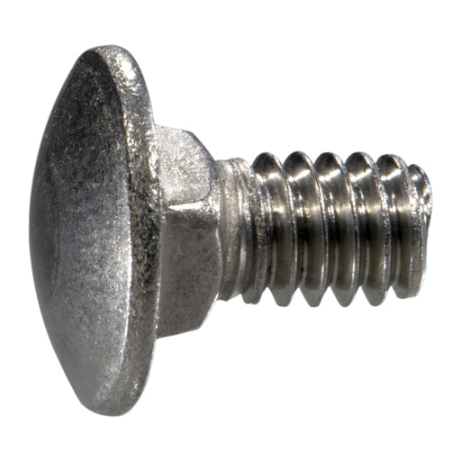 1/4"-20" x 1/2" 18-8 Stainless Steel Coarse Thread Carriage Bolts