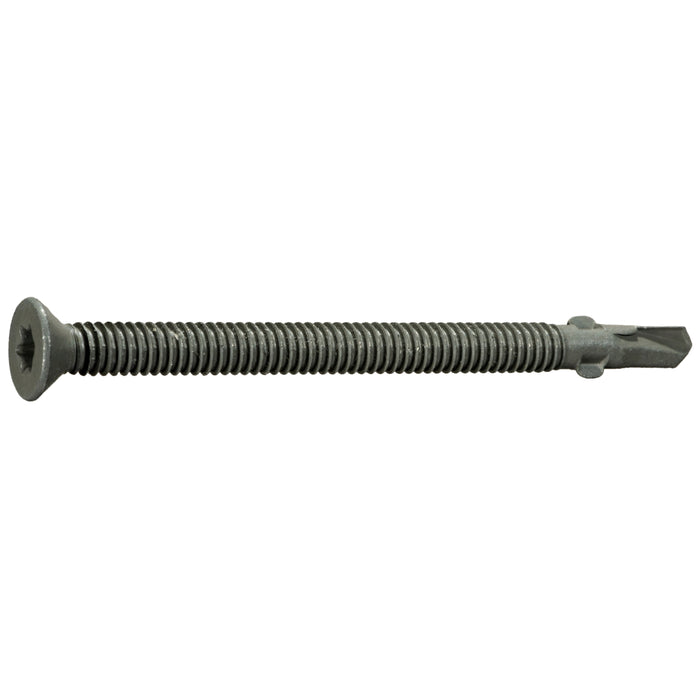 SaberDrive® Gray Ruspert T-30 Star Drive Flat Head Self-Drilling Floorboard Screws