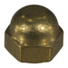 #8-32 Solid Brass Coarse Thread Acorn Cap Nuts