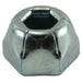 1/4" Zinc Plated Steel Opened Acorn Push Nuts