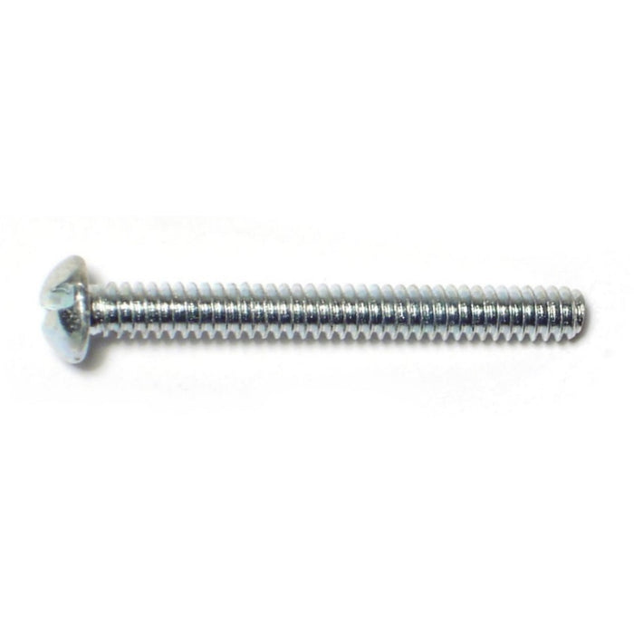 1/8 x 1-1/4 Zinc Plated Steel Coarse Thread Slotted Round Head Stove Bolts