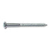 #6 x 1-1/2" Zinc Plated Steel Slotted Round Head Wood Screws