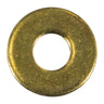 #4 x 7/64" x 9/32" Brass S Pattern Flat Washers
