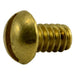 #4-40 x 3/16" Brass Coarse Thread Slotted Round Head Machine Screws