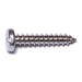 #6 x 3/4" 18-8 Stainless Steel Slotted Pan Head Sheet Metal Screws