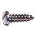 #10 x 3/4" 18-8 Stainless Steel Slotted Pan Head Sheet Metal Screws