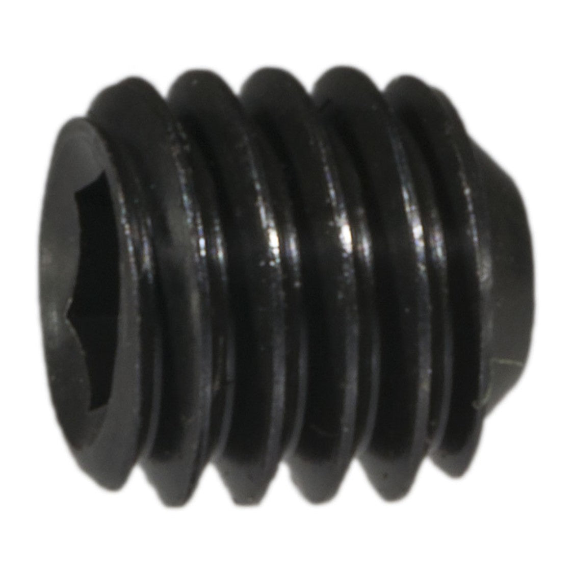 6mm-1.0 x 6mm Plain Class 14.9 Steel Coarse Thread Cup Point Hex Socket Headless Set Screws