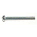 #6-32 x 1-1/4" Zinc Plated Steel Coarse Thread Phillips Round Head Machine Screws