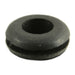 5/16" x 5/8" x 1/4" x 1/16" Black Rubber Grommets