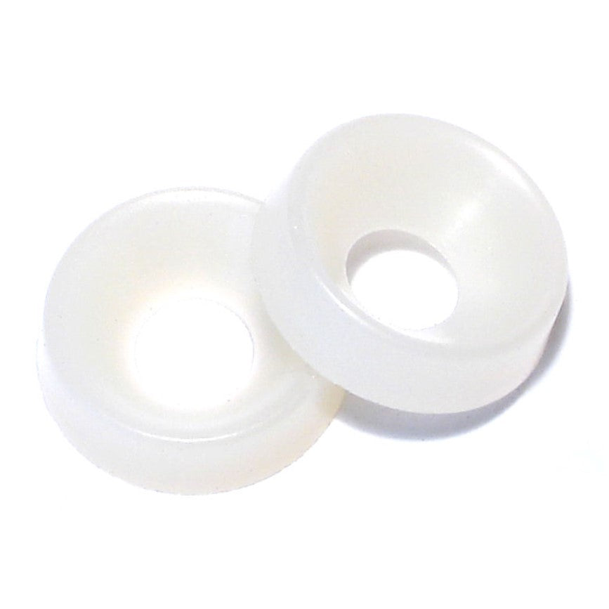 #14 x 17/64" x 11/16" x 3/16" Nylon Plastic Finishing Washers ...