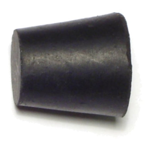 11/16" x 15/16" x 1" #3 Black Rubber Stoppers