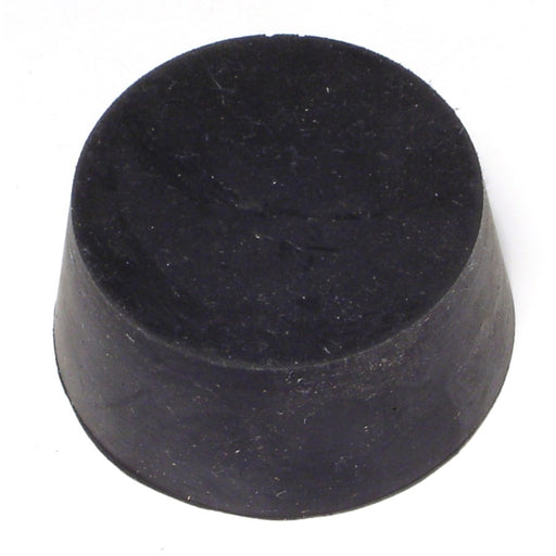 2" x 1-3/4" x 1" #10-1/2" Black Rubber Stoppers