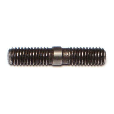 6mm-1.0 x 31mm Plain Steel Coarse Thread Double End Studs