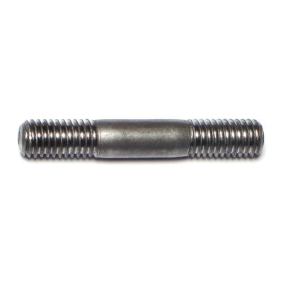 8mm-1.25 x 50mm Plain Steel Coarse Thread Automotive Studs