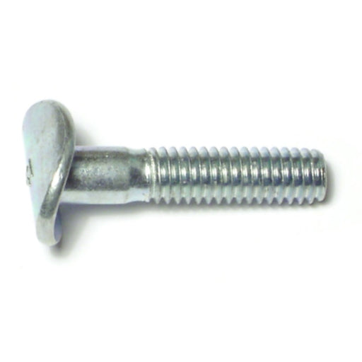 5/16"-18 x 1-1/2" Zinc Plated Steel Coarse Thread Curved Head Machine Screws