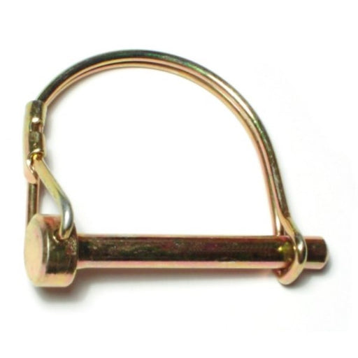 1/4" x 2" Zinc Plated Steel Round Wire Lock Pins